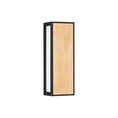 Applique Extérieur ASTRAL 10W LED Anthracite sombre, bois NOVA LUCE 9030633