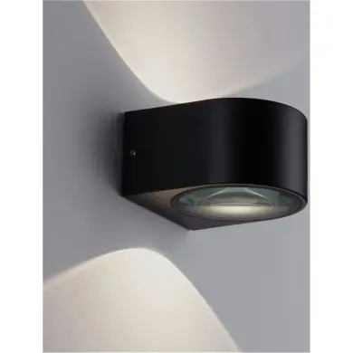 Applique Extérieur OPERA 11W LED Anthracite sombre NOVA LUCE 9030937