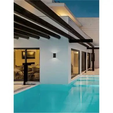Applique Extérieur BOXY 6W LED Anthracite sombre NOVA LUCE 9030150