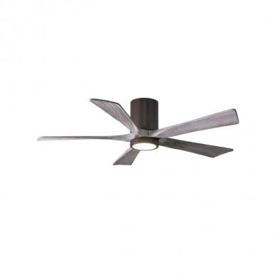 Ventilateur plafond avec lumiere Irene-5HLK 132cm Bronze Bois vieilli ATLAS FAN IR5HLK-TB-BW-52