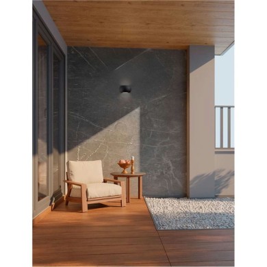 Applique Extérieur PRATO 10W LED Noir sablonneux  9030746