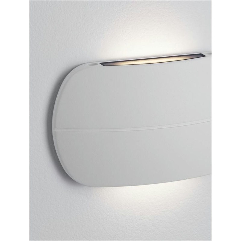 Applique Extérieur PRATO 10W LED Blanc sablonneux  9030747