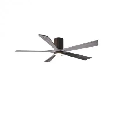 Ventilateur plafond avec lumiere Irene-5HLK 152cm Bronze Bois vieilli MAT_IR5HLK-TB-BW-60 IR5HLK-TB-BW-60 Ventilateur plafond avec lumiere Irene-5HLK 152cm Bronze Bois vieilli ATLAS FAN IR5HLK-TB-BW-60