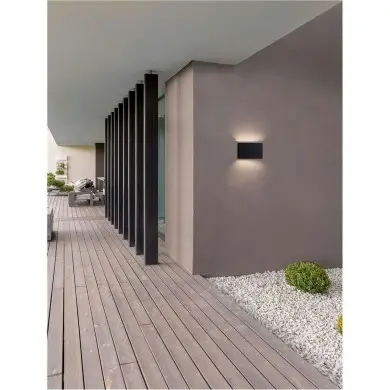 Applique Extérieur YOKO 13W LED Noir sablonneux NOVA LUCE 9030827