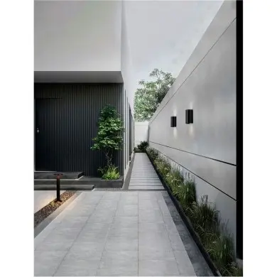 Applique Extérieur YORK 2x5W GU10 Noir sablonneux H19,5 NOVA LUCE 9030830