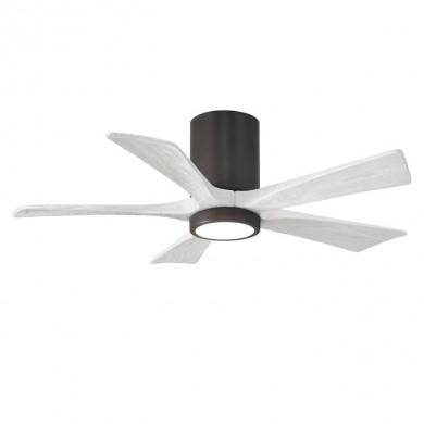 Ventilateur plafond avec lumiere Irene 106cm Bronze Blanc ATLAS FAN IR5HLK-TB-MWH-42