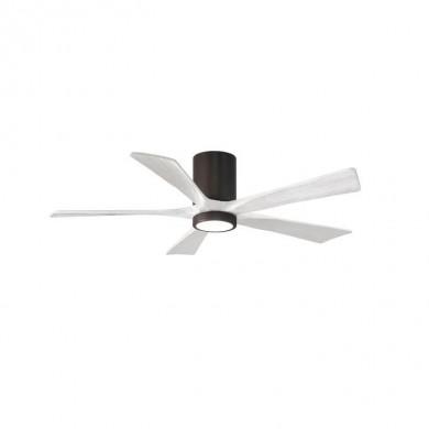 Ventilateur Plafond avec lumière Irene 132cm Bronze Blanc ATLAS FAN IR5HLK-TB-MWH-52