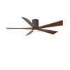 Ventilateur plafond avec lumiere Irene-5HLK 152cm Bronze Noyer ATLAS FAN IR5HLK-TB-WA-60