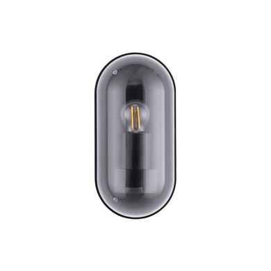 Applique Extérieur AMEL 12W E27 Anthracite arrondie  9030577