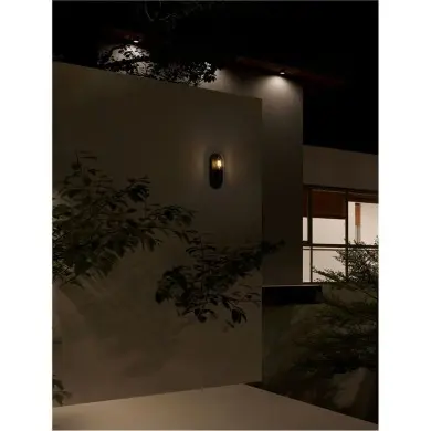 Applique Extérieur AMEL 12W E27 Anthracite sombre NOVA LUCE 9030164