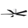 Ventilateur plafond Destratificateur Irene 132cm Blanc Noir ATLAS FAN IR5HLK-WH-BK-52