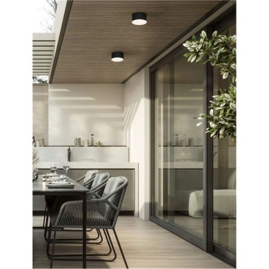 Plafonnier Extérieur JUDI 10W LED Anthracite sombre  9030835