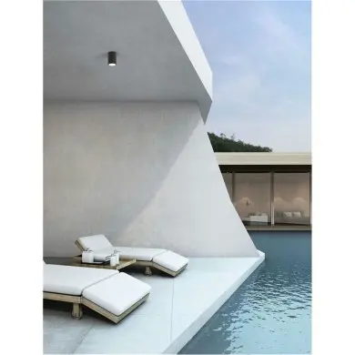 Plafonnier Extérieur LUMINA 9W LED Anthracite sombre NOVA LUCE 9030844