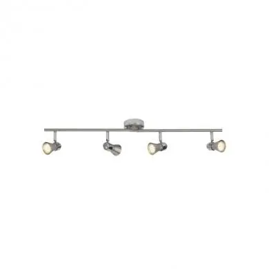 Plafonnier SANNY 4x3W GU10 ACIER CHROME BRILLIANT G15432/77