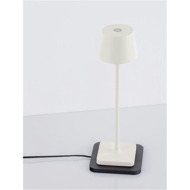 Lampe Extérieur DECK 2W LED Blanc sablonneux NL_9030562 9030562 Lampe Extérieur DECK 2W LED Blanc sablonneux 9030562