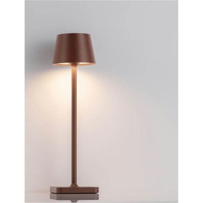 Lampe Extérieur DECK 2W LED Marron brun (corten)  9030563