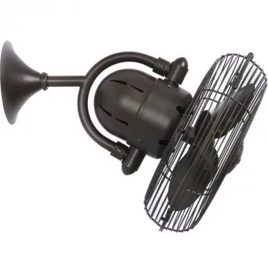 Ventilateur mural Kaye 33cm Bronze MAT_KC-TB KC-TB Ventilateur mural Kaye 33cm Bronze ATLAS FAN KC-TB