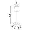 Lampe Extérieur COLT 2W LED Gris basalte  9223413