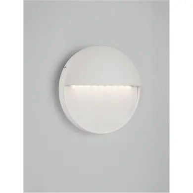 Applique Extérieur RODIX 5W LED Blanc sablonneux NOVA LUCE 9136438