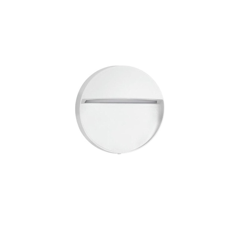 Applique Extérieur NECTAR 3W LED Blanc sablonneux Rond NL_9030839 9030839 Applique Extérieur NECTAR 3W LED Blanc sablonneux Rond 9030839