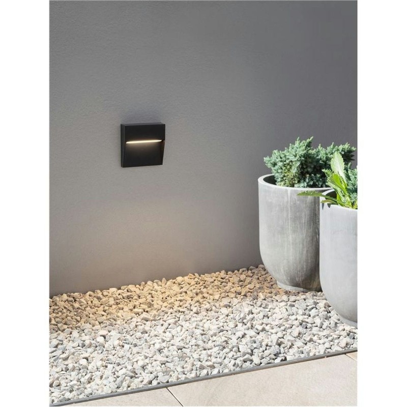 Applique Extérieur NECTAR 3W LED Anthracite sombre  9030840