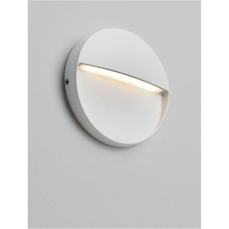 Applique Extérieur TOBY 3W LED Blanc sablonneux H0 NL_9030814 9030814 Applique Extérieur TOBY 3W LED Blanc sablonneux H0 9030814