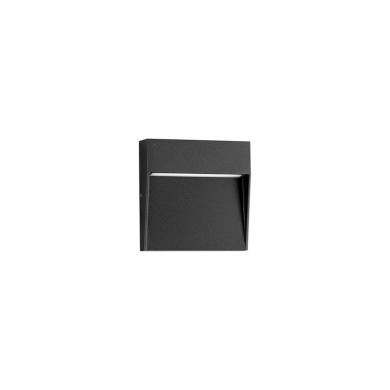 Applique Extérieur TOBY 3W LED Noir sablonneux H10,5  9030811