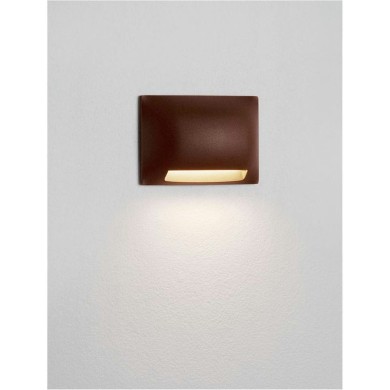 Applique Extérieur SUB 5W LED Marron brun (corten)  9136418