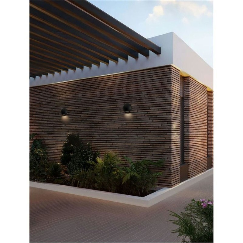 Applique Extérieur PASSO 3W LED Noir sablonneux NL_9136410 9136410 Applique Extérieur PASSO 3W LED Noir sablonneux 9136410
