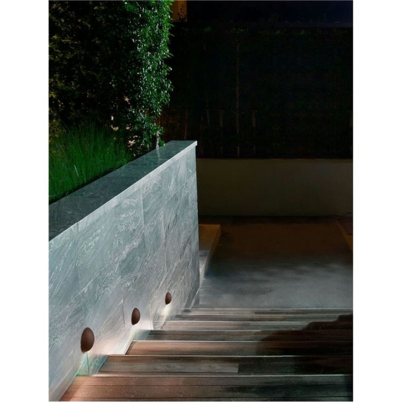 Applique Extérieur PASSO 3W LED Marron brun (corten)  9136412
