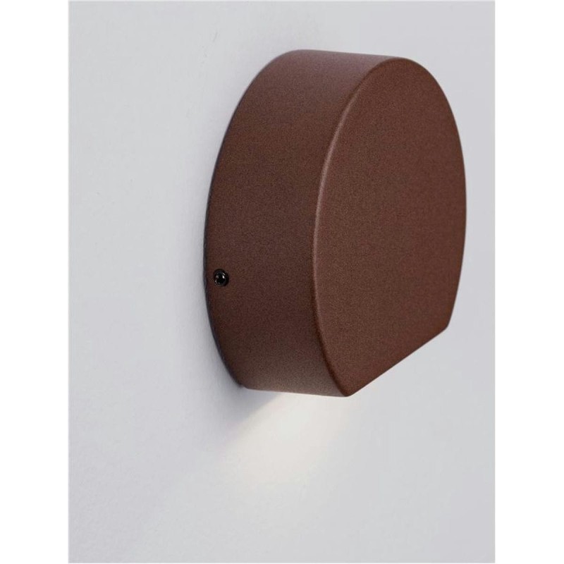 Applique Extérieur SANGO 4W LED Marron brun (corten)  9136436