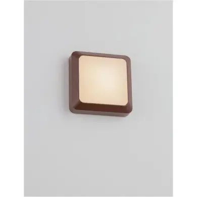 Applique Extérieur APPIA 5W LED Marron H12,5 NOVA LUCE 9030598