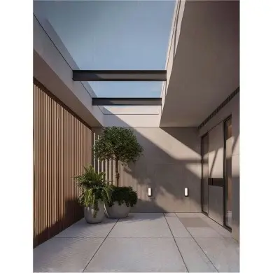 Applique Extérieur APPIA 5W LED Marron brun (corten) H20 NOVA LUCE 9030600