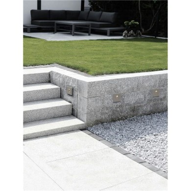 Applique Extérieur FINLO /W / Gris lumière ronde  9117086