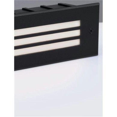 Applique Extérieur OFF 6W LED Noir sablonneux  9030777