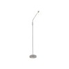 Lampadaire PHILO 1x3W E14 ACIER VERRE BLANC BRILLIANT G16358/13