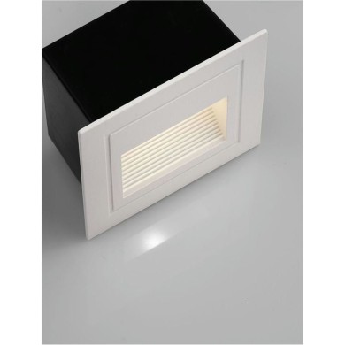 Applique Extérieur MONO 3W LED Blanc sablonneux  9026144