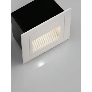 Applique Extérieur MONO 3W LED Blanc sablonneux NOVA LUCE 9026144