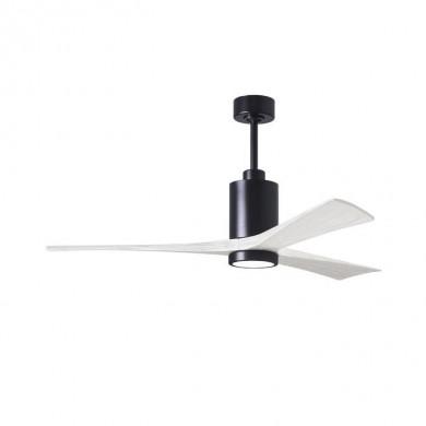 Ventilateur de plafond réversible Patricia 152cm Noir Blanc ATLAS FAN PA3-BK-MWH-60