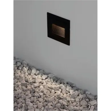 Applique Extérieur MONO 3W LED Noir sablonneux NOVA LUCE 9026145