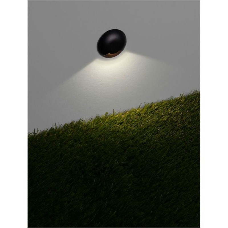Spot Extérieur ERIS 1W LED Noir sablonneux  9019217