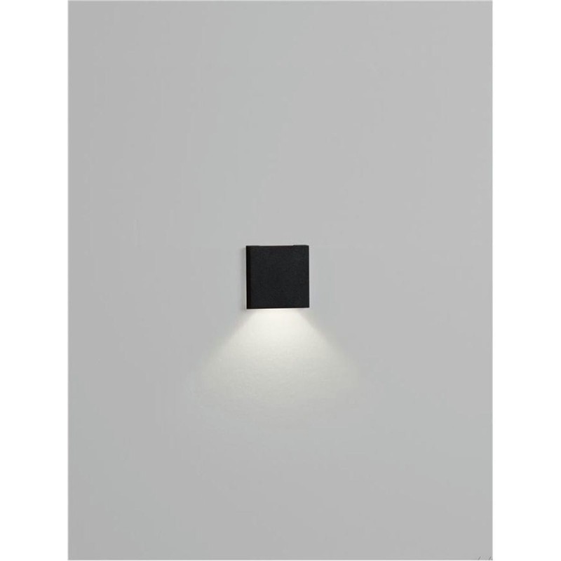 Spot Extérieur IKO 1W LED Noir sablonneux  9019220