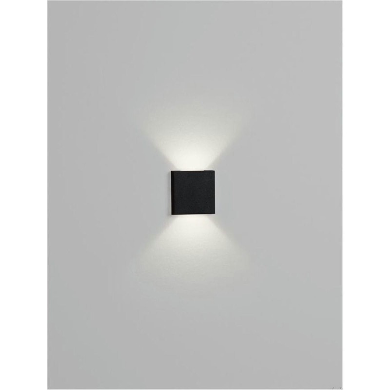 Spot Extérieur IKO 1W LED Noir sablonneux Haut et bas  9019222