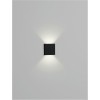 Spot Extérieur IKO 1W LED Noir sablonneux Haut et bas  9019222
