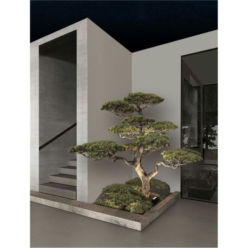 Borne Potelet Extérieur ANDER 10W LED Anthracite sombre  9050702