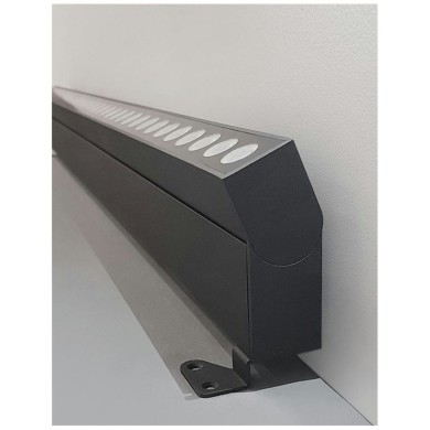 Applique Extérieur WALL WASHER 44W LED Noir sablonneux  9011162