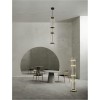 Lampadaire ANAPNOE 46W LED Noir  9695283