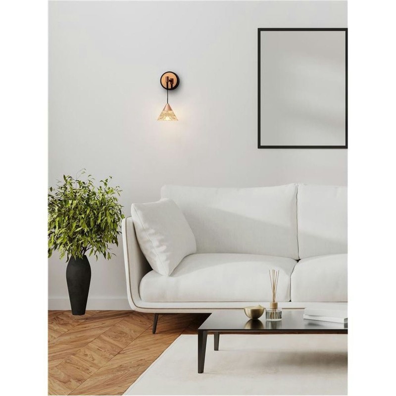 Applique PALUZ 7W LED Noir, or rosé  9186962