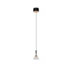 Suspension PALUZ 7W LED Noir, or rosé  9186963