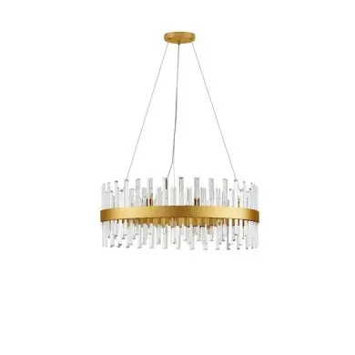 Suspension CROWN 18X5W LED G9 Or satiné NOVA LUCE 9695118